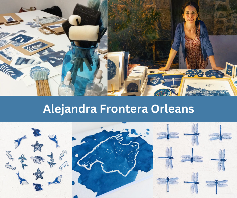 Alejandra Frontera Orleans, visual artists. Mallorca, SPAIN.